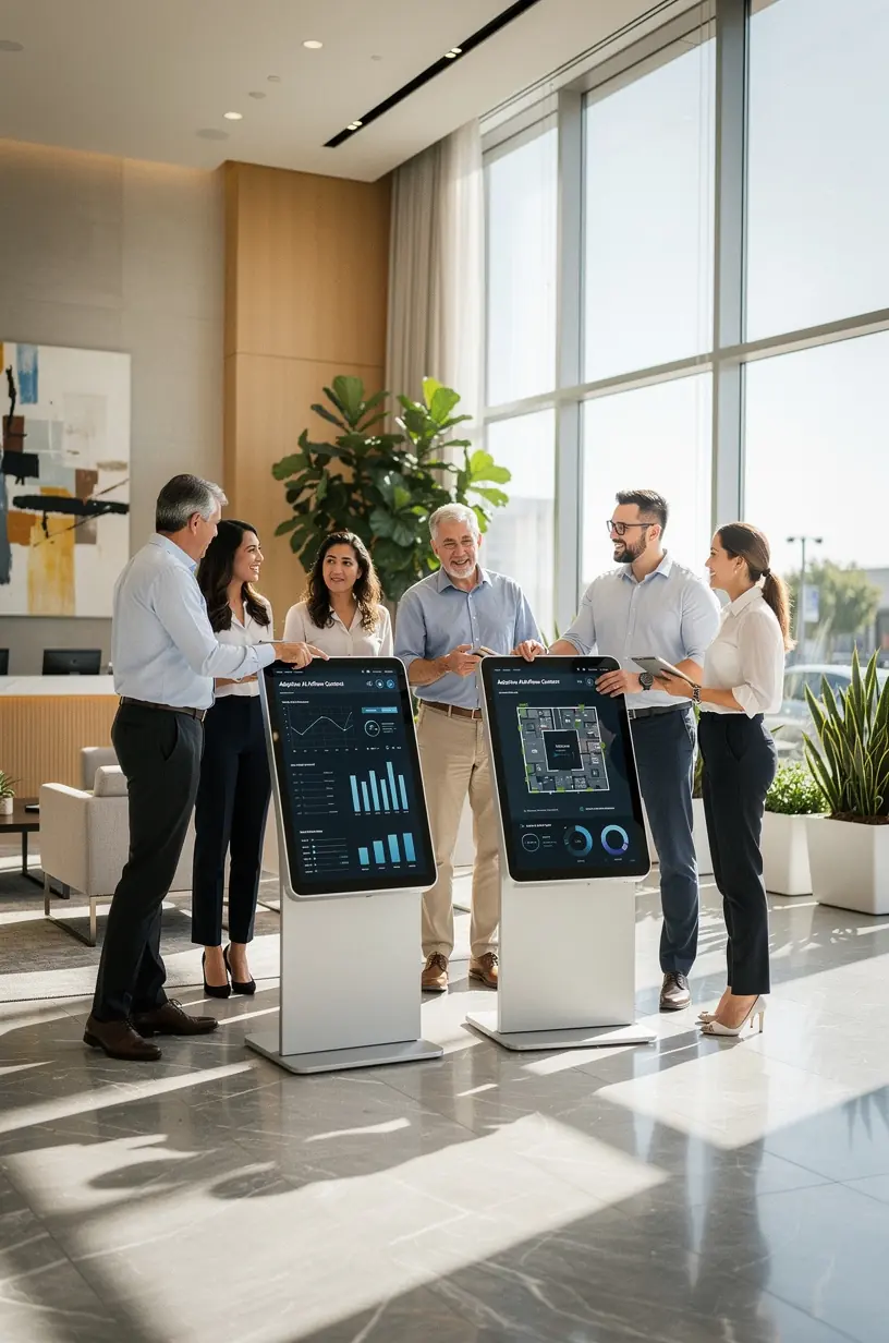 Professional team collaboration